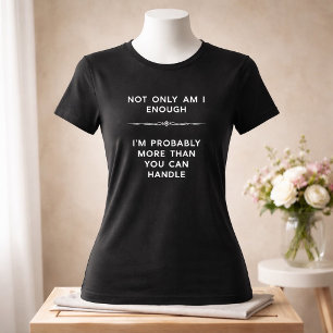 Camiseta Dark Mais Do Que Você Pode Lidar