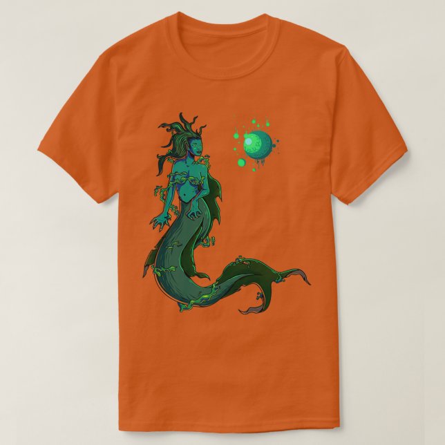 Camiseta Dark Mermaid 1 (Frente do Design)