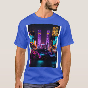 Camiseta Dark Neon Sports na Beach Neon City 5