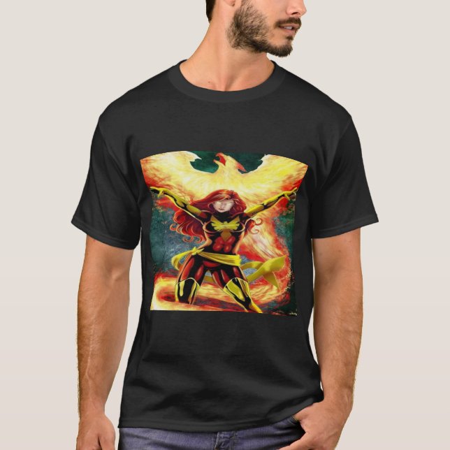 Camiseta Dark Phoenix X-Men: Unleashed Power (Frente)