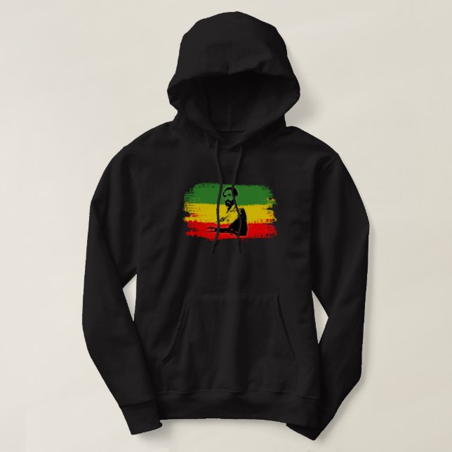Camiseta DARK Selassie Haile de 2 lados (Frente do Design)