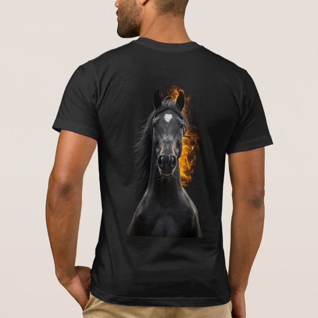 Camiseta Dark Stallion Inferno (Verso)