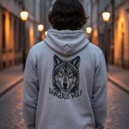 Camiseta Dark Wolf Energy Hoodie