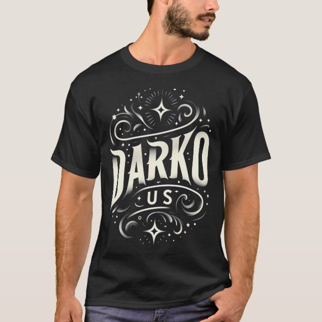Camiseta Darko Us tem um design bonito e atraente (Frente)