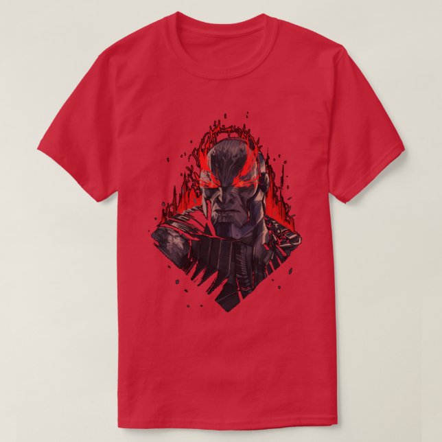 Camiseta Darkseid Omega Beams (Frente do Design)