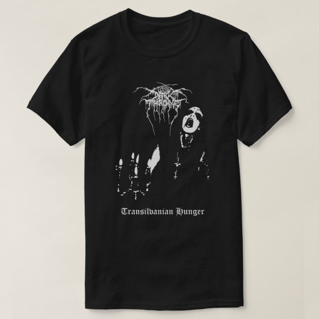 Camiseta Darkthrone - Fome Transilvaniana (Frente do Design)