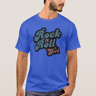 Camiseta Darla Rock n Roll Garota garota retrô