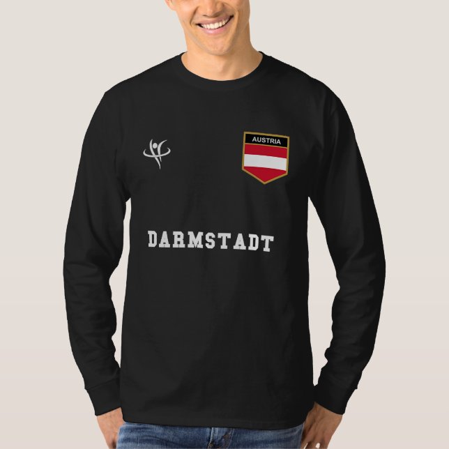 Camiseta DARMSTADT Austria Vintage Sports (Frente)