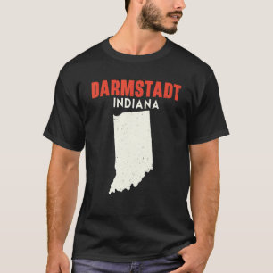 Camiseta Darmstadt Indiana Indiana EUA Estado América Viage