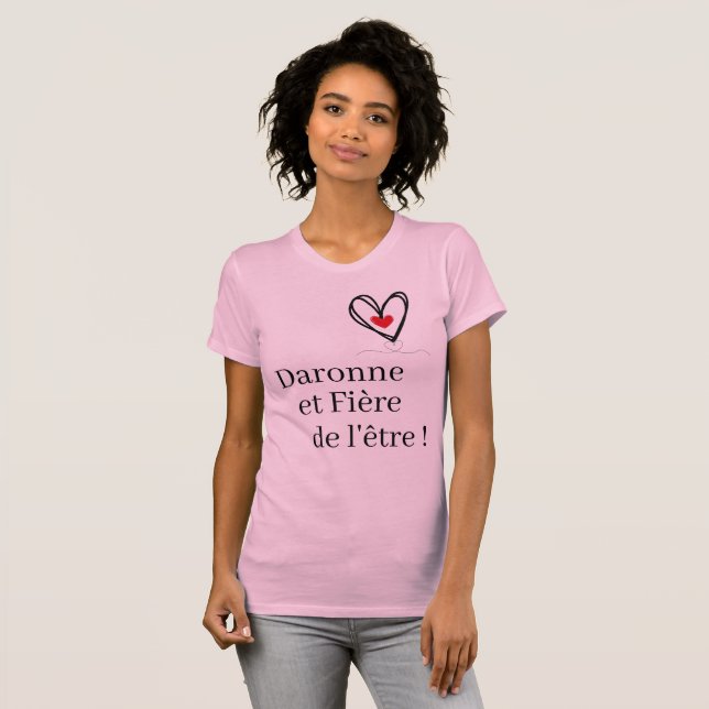 Camiseta Daronne Pink (Frente Completa)