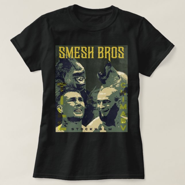 Camiseta Darren Till, Khamzat Chimaev, Smesh Bros, Gifts Fo (Frente do Design)