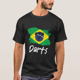 Camiseta Dart Bandeira Brasileira Jogando Brasil