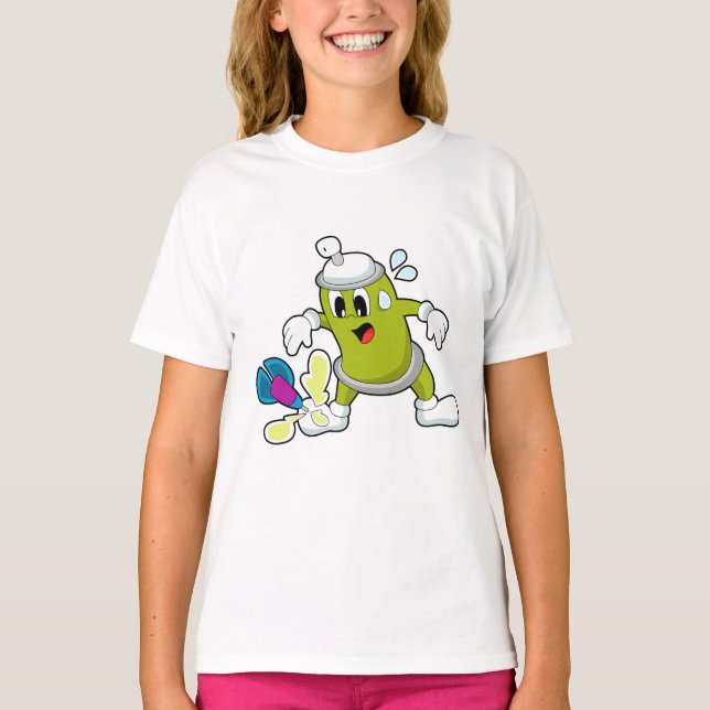 Camiseta Dart Dardos Dart, spray de gelo (Frente)