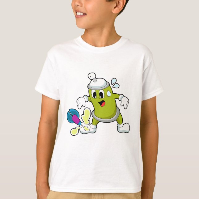 Camiseta Dart Dardos Dart, spray de gelo (Frente)