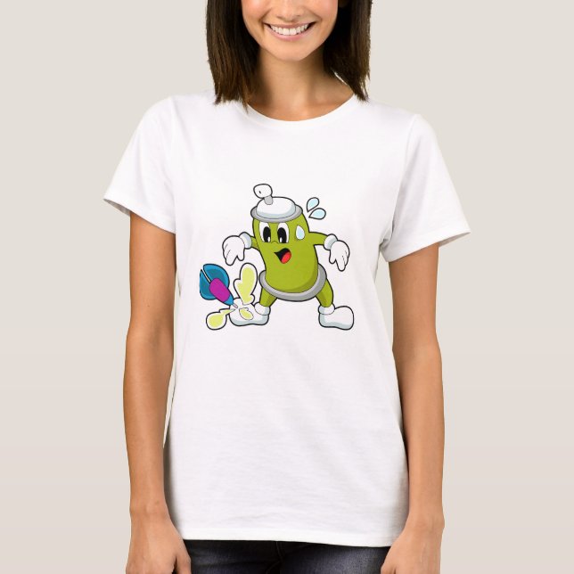 Camiseta Dart Dardos Dart, spray de gelo (Frente)