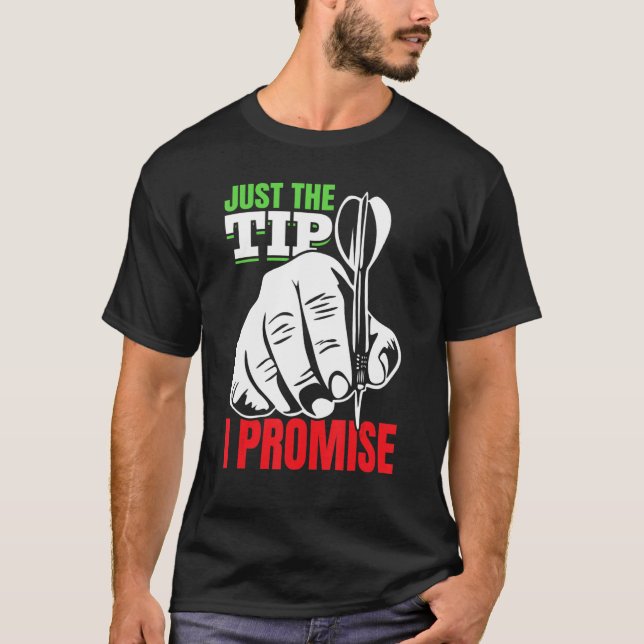 Camiseta Dart Darts Player Apenas a dica eu prometo 2 (Frente)