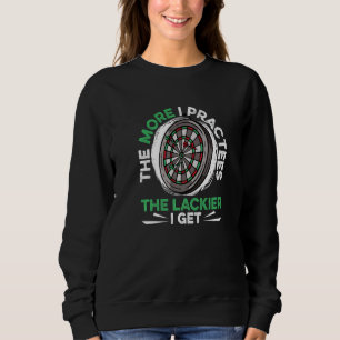 Camiseta Dart Darts Player Quanto mais eu pratico mais frac