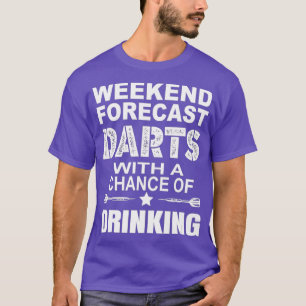 Camiseta Dart de Previsão do Fim de Semana com Oportunidade