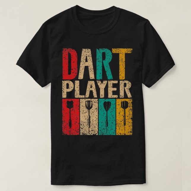 Camiseta Dart Jogador Joga Por Lover Dart (Frente do Design)