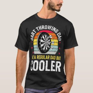 Camiseta Dart Jogando Pai Padre Dart Player Dardos Engraça