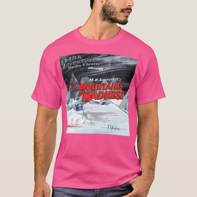 Camiseta Dart Nas Montanhas Da Loucura (Frente)