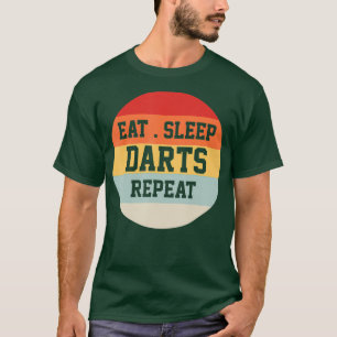 Camiseta Dart Player Retro Engraçado Presente