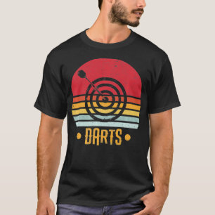 Camiseta Dart Retro Dars Arrow Vintage Bullseye Darter