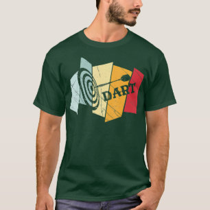 Camiseta Dart Retro Dars Arrow Vintage Bullseye Darter