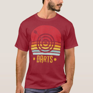 Camiseta Dart Retro Dars Arrow Vintage Bullseye Darter