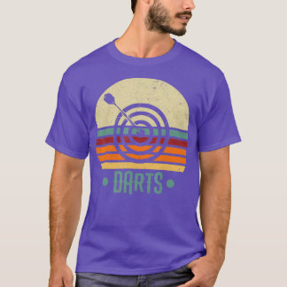 Camiseta Dart Retro Dars Arrow Vintage Bullseye Darter