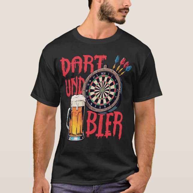 Camiseta Dart Und Bier  (Frente)