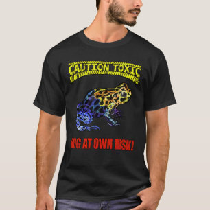 Camiseta Dart Venenoso Tóxico do Sapo Não Distância Social