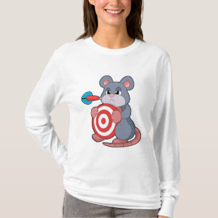 Camiseta Dartboard Dart Mouse Darts
