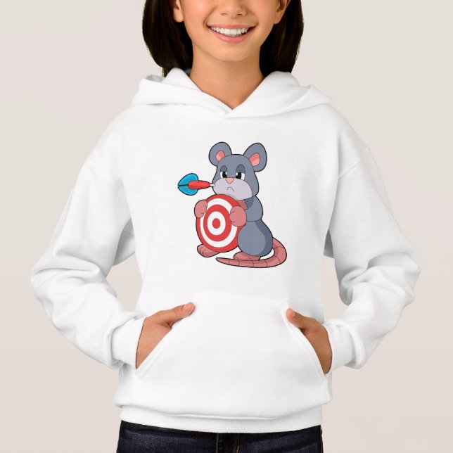 Camiseta Dartboard Dart Mouse Darts (Frente)