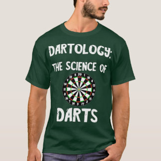 Camiseta Dartologia A Ciência Dos Olhos-De-Trevas Engraçado