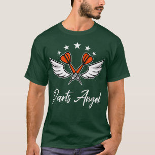 Camiseta Darts Angel - 180 Bullseye Best Darts Player