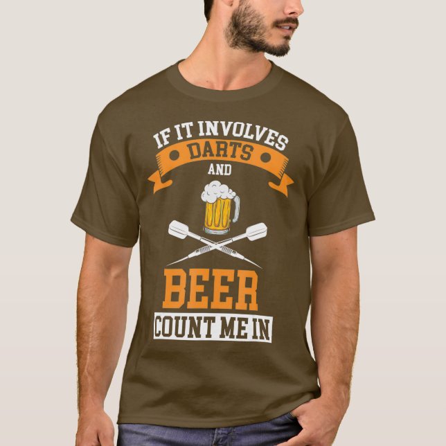 Camiseta Darts Beer Gift (Frente)