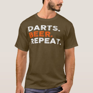 CAMISETA DARTS BEER REPEAT TSHIRT