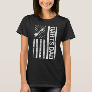 Camiseta Darts Dad USA American Flag