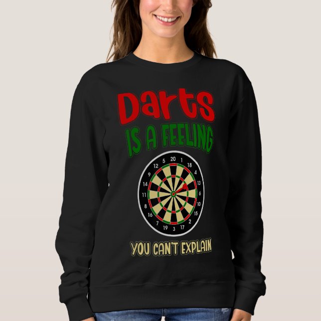 Camiseta Darts É Um Sentimento Que Você Não Pode Explicar (Frente)