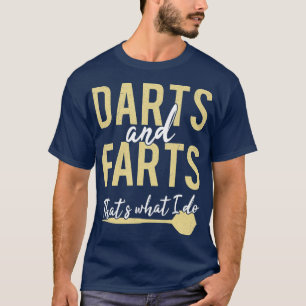 Camiseta Darts Farta Que É O Que Eu Faço Um Jogador De Arte