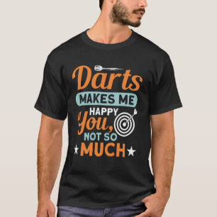 Camiseta Darts Me Faz Feliz - Darts