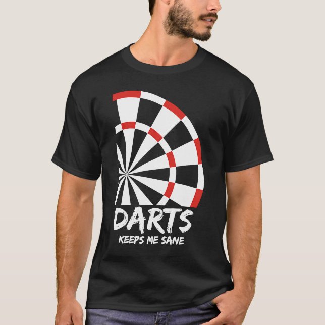 Camiseta Darts Me Mantém Sano I Darts (Frente)