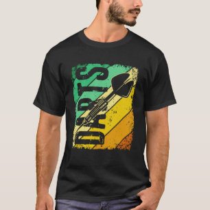 Camiseta Darts Retro Vintage Esporte Dardos Bullseye Dart P
