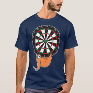 Camiseta Darts Sloth Dartboard Rules Dart Scoring