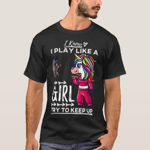 Camiseta Darts Women Gift Arrows, Equipe de campo, joga com