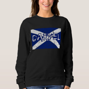 Camiseta Darvel Ayrshire Escócia Reino Unido bandeira escoc