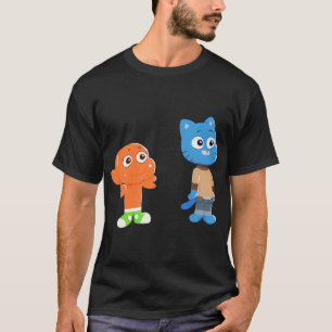 Camiseta Darwin e Gumball