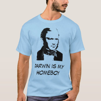 Camiseta Darwin é meu ficar em casa