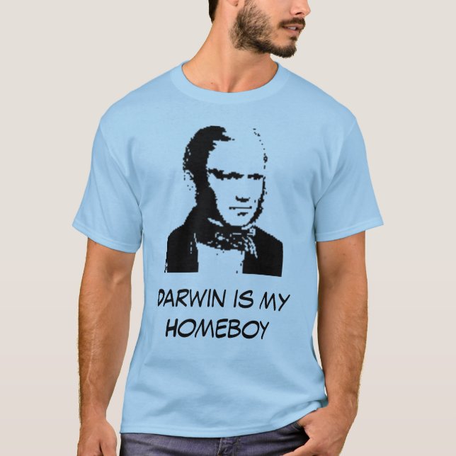 Camiseta Darwin é meu ficar em casa (Frente)